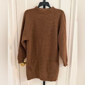 Uniqlo Women's Brown Turtleneck Sweater